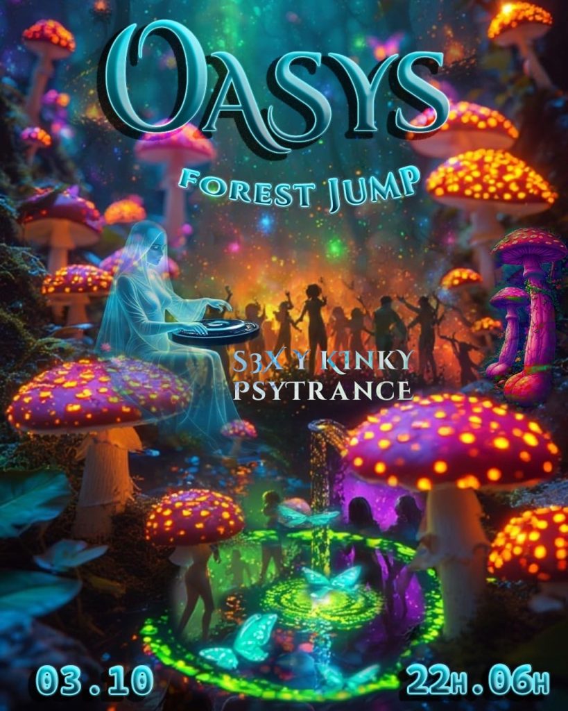 Evento Oasys el viernes 3 de octubre