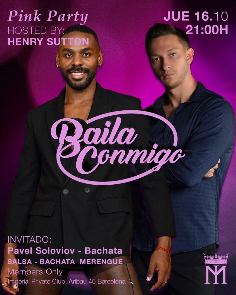 Evento Baila Conmigo el jueves 16 de octubre