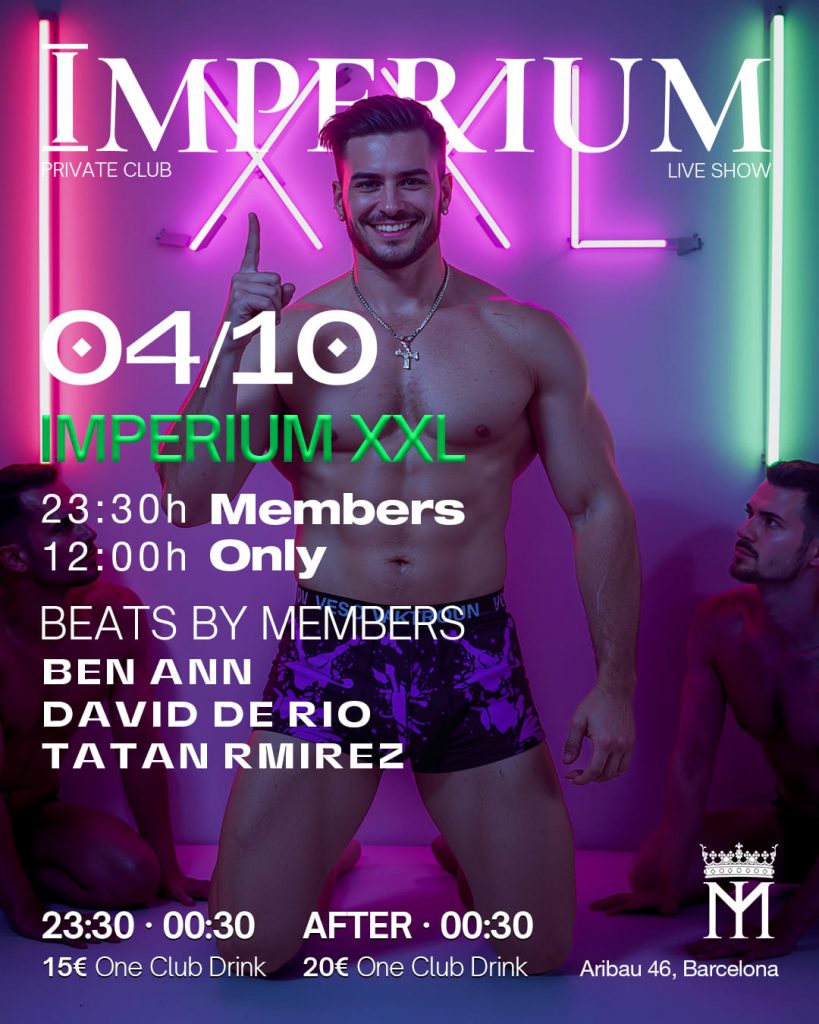 Evento Imperium el sábado 4 de octubre