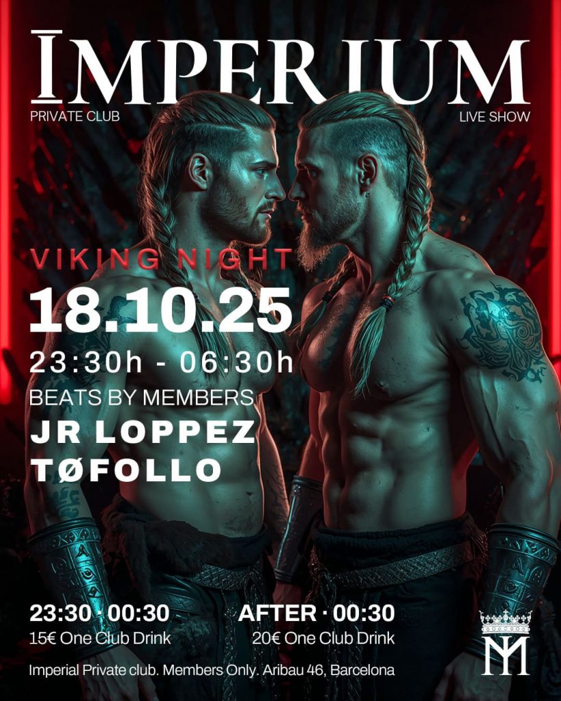 Evento Imperium el sábado 18 de octubre
