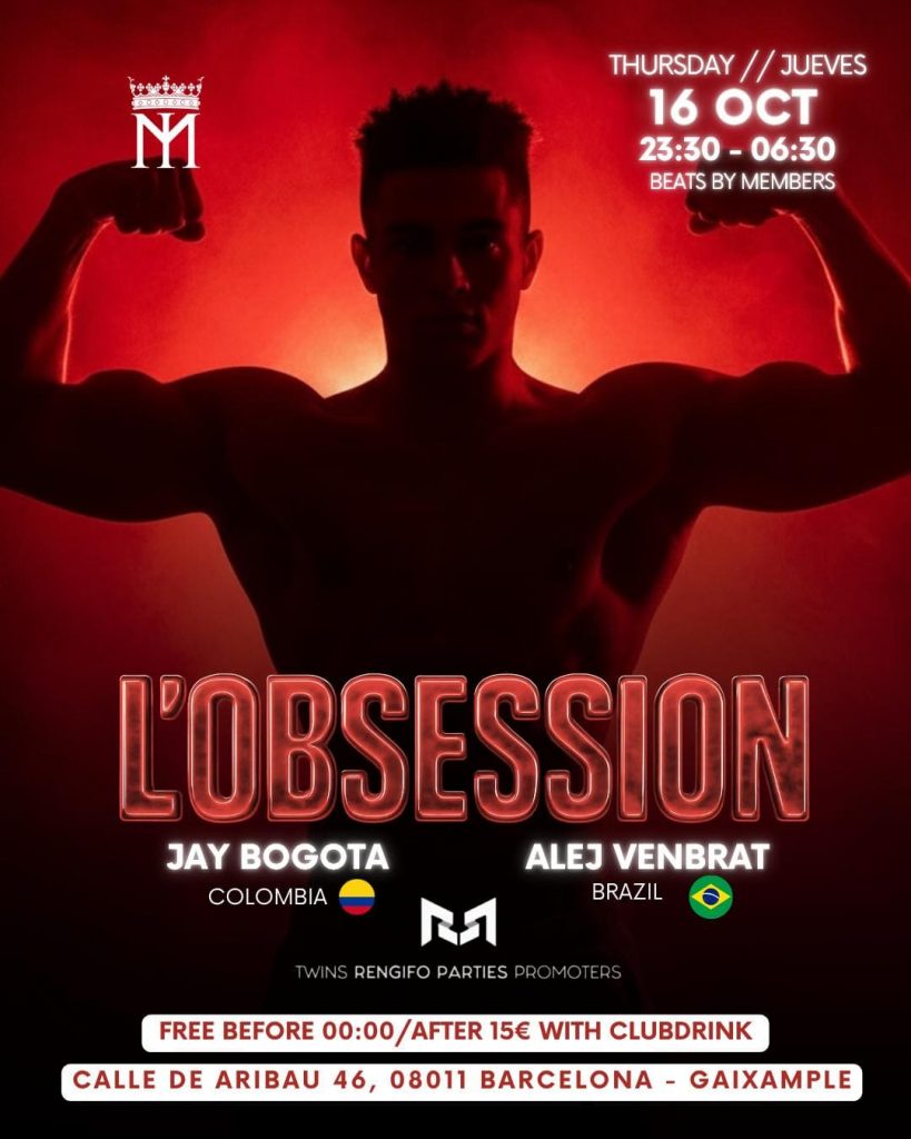 Evento L'Obsession el jueves 16 de octubre