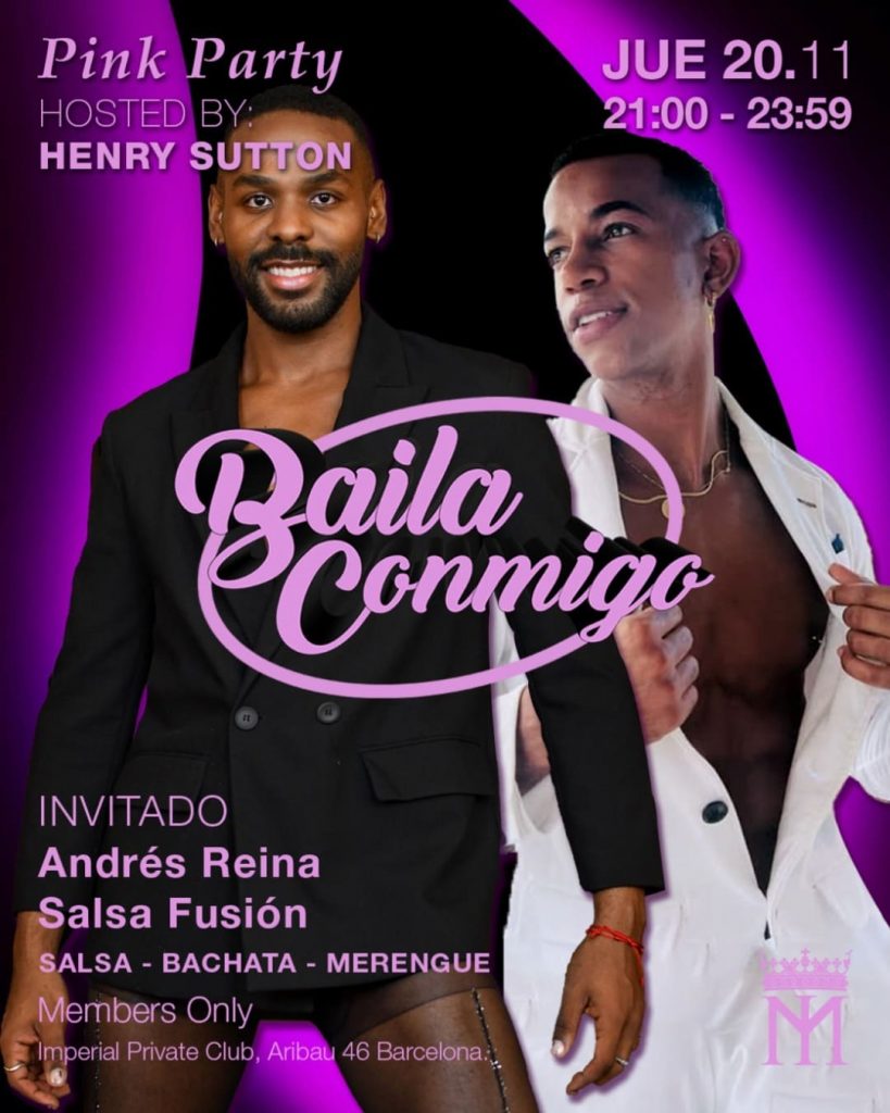 Evento Baila Conmigo el 20 de noviembre