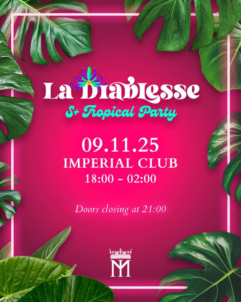 Evento La Diablesse el domingo 9 de noviembre