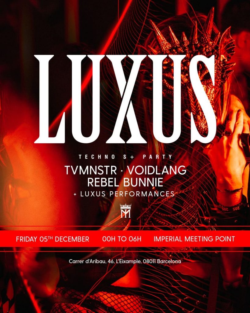 Evento Luxus el 5 de diciembre