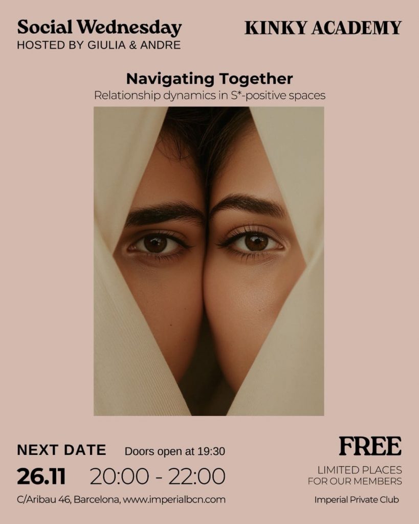 Evento Kinky Social el 26 de noviembre