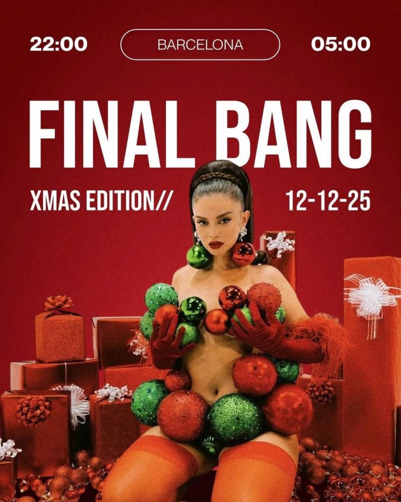 Evento Kinky Christmas el 12 de diciembre