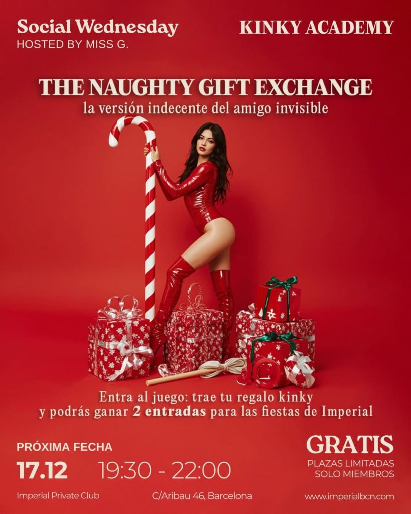 Evento Kinky Social el 17 de diciembre