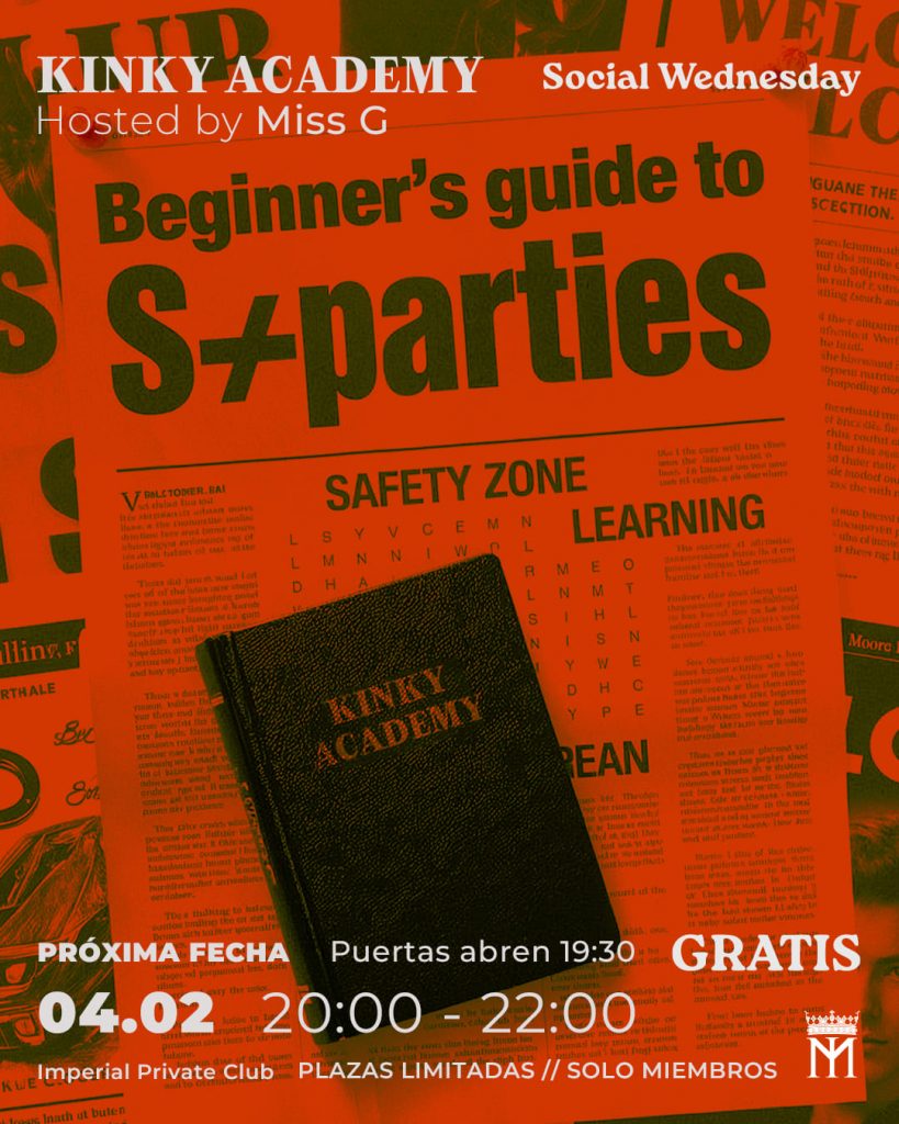 Evento Kinky Academy el 4 de febrero