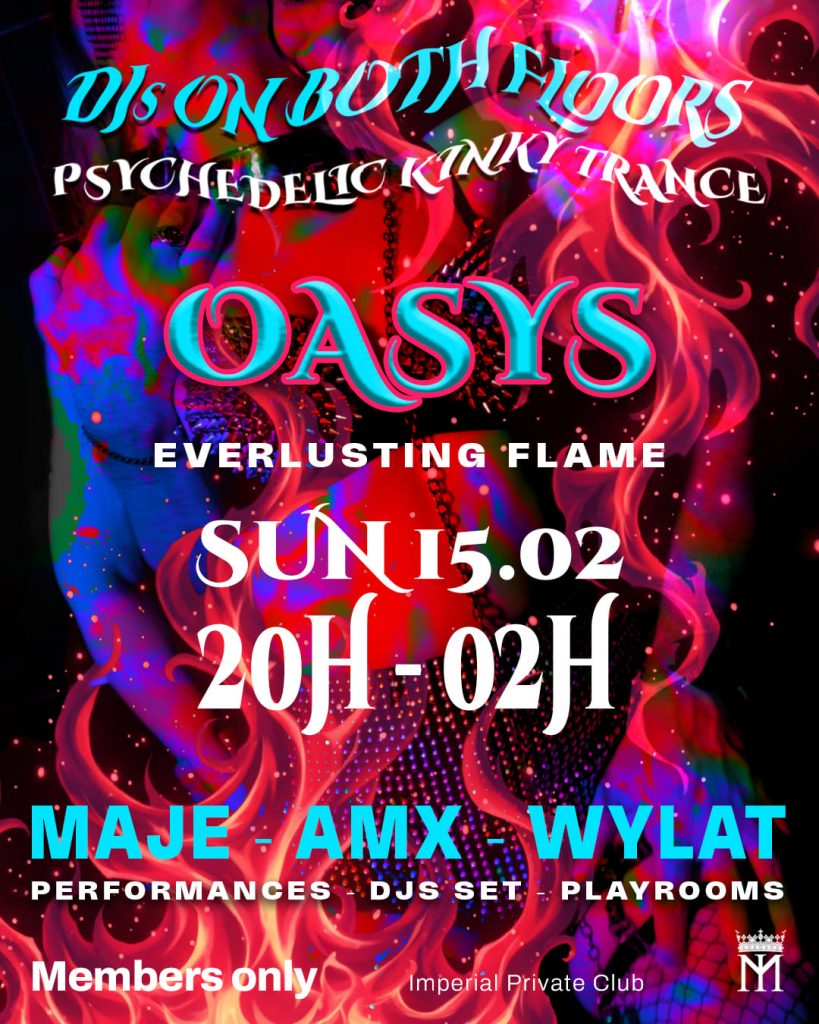 Evento Oasys el 15 de febrero