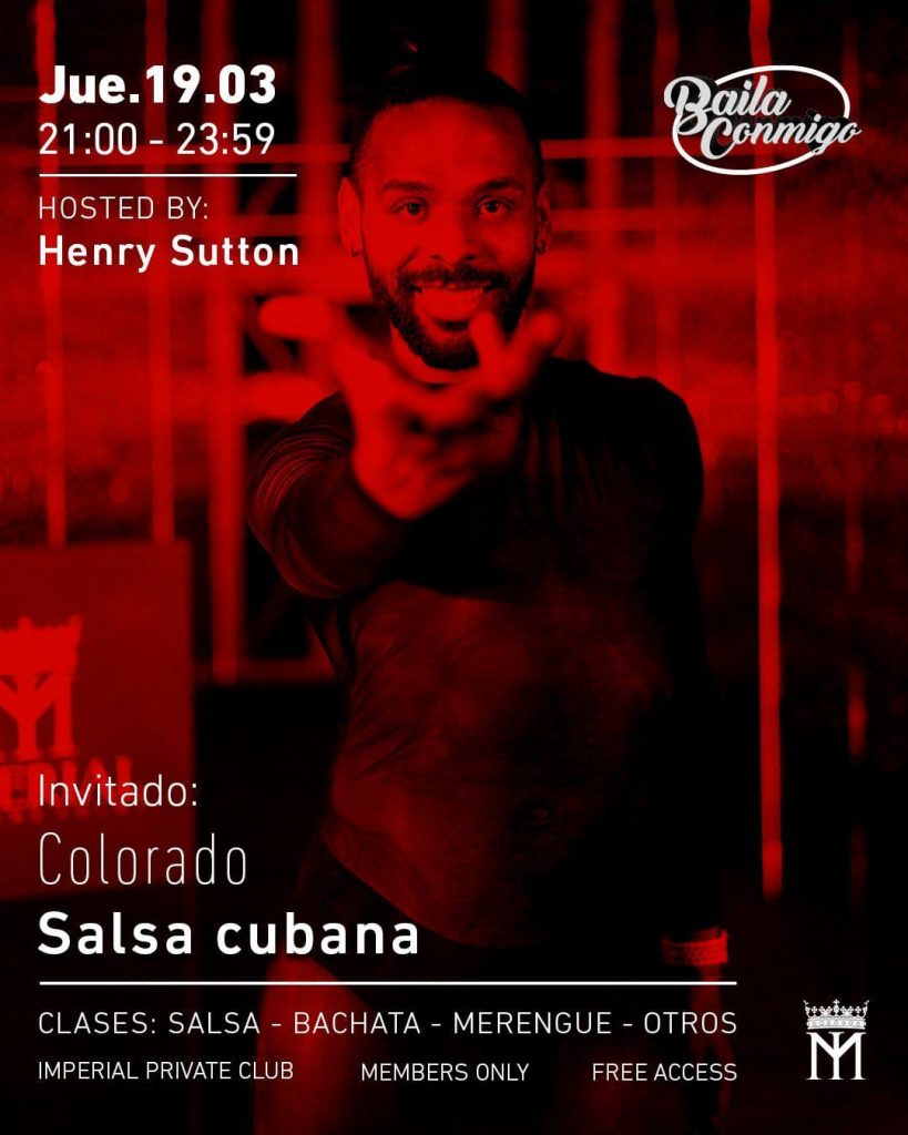 Evento Baila Conmigo el 19 de marzo