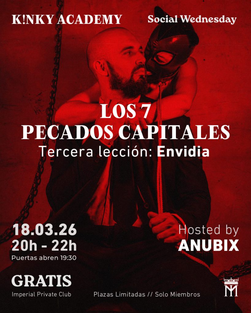 Evento Los 7 pecados capitales el 18 de marzo