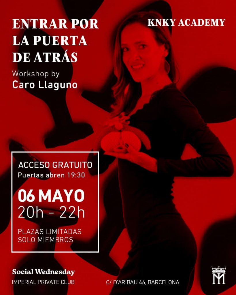 Evento Entrar por la puerta de atrás el 6 de mayo