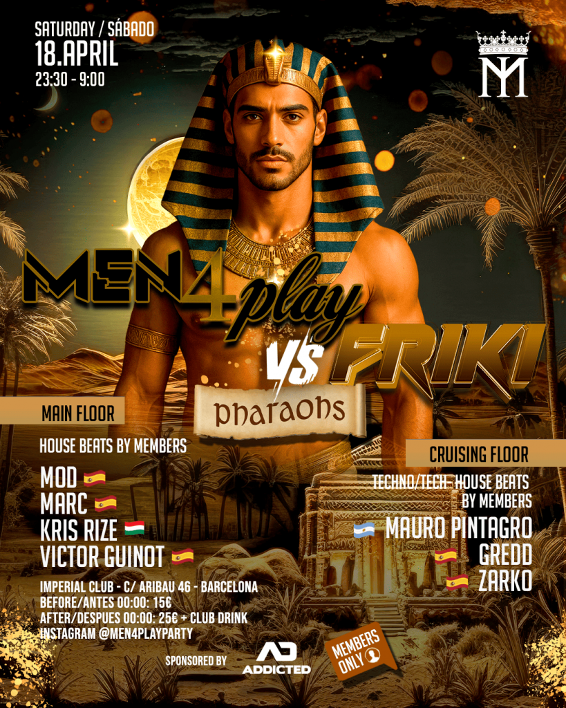Evento Men4play vs Friki el 18 de abril