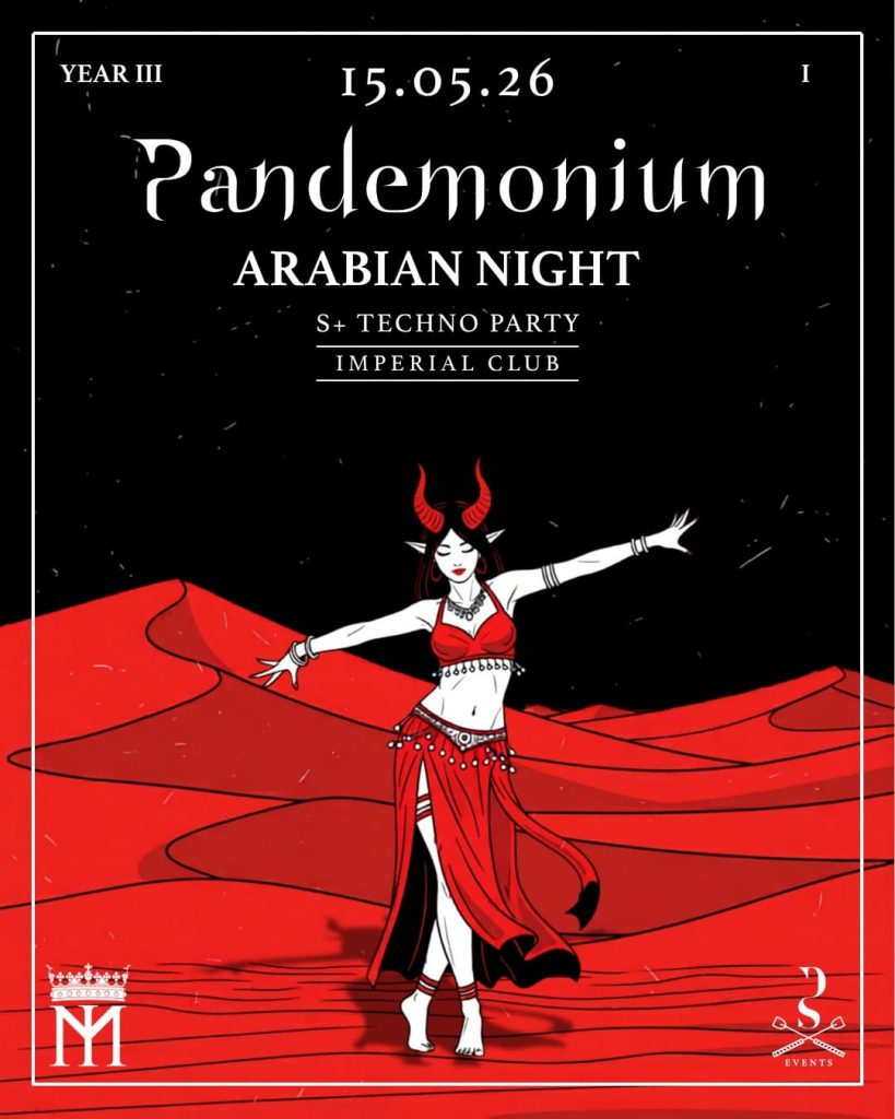 Evento Pandemonium el 15 de mayo