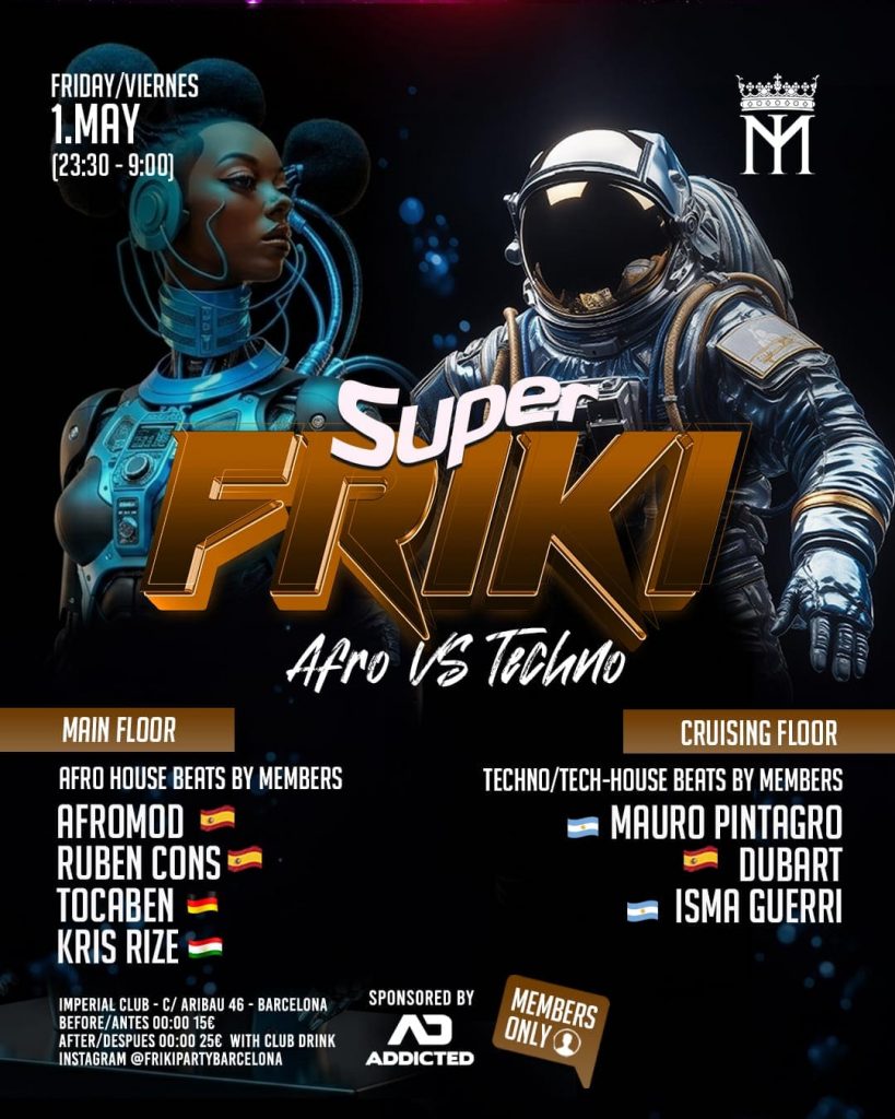Evento Super friki el 1 de mayo