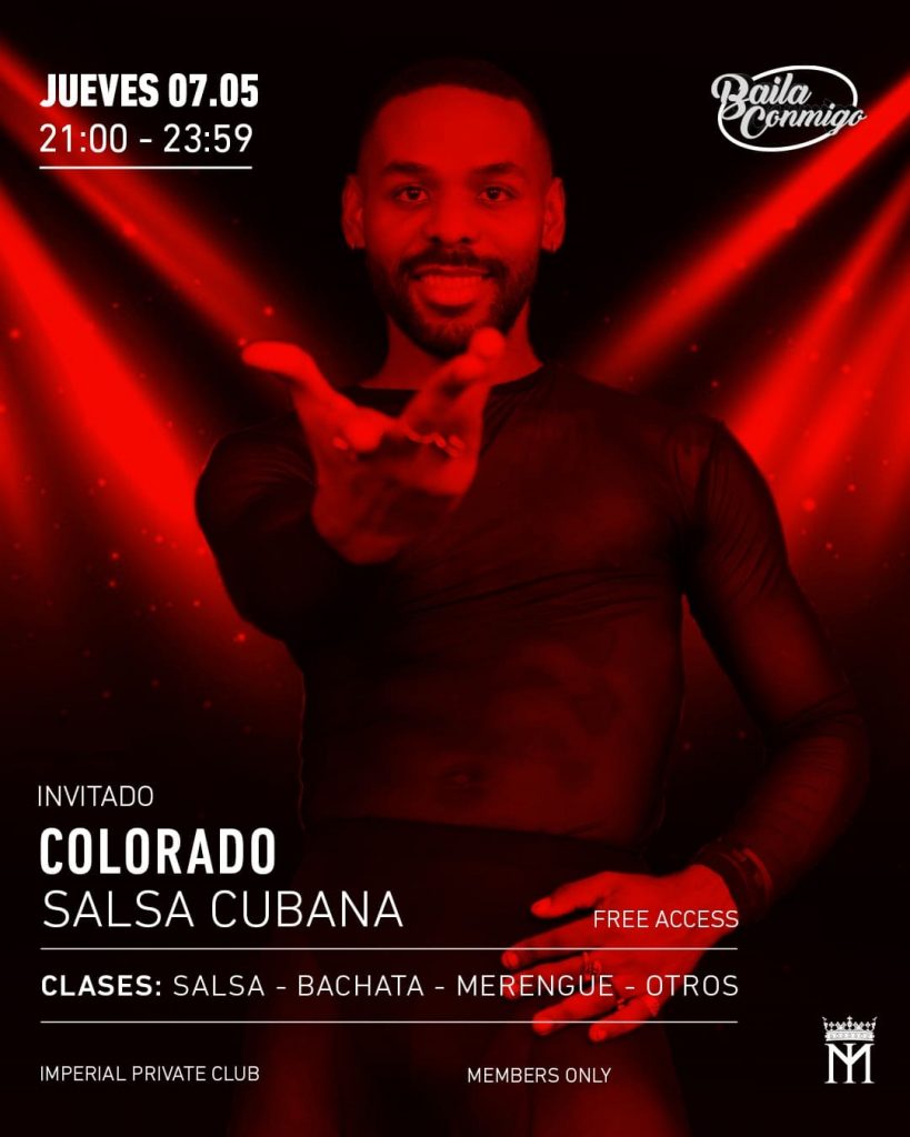 Evento Baila Conmigo el 7 de mayo