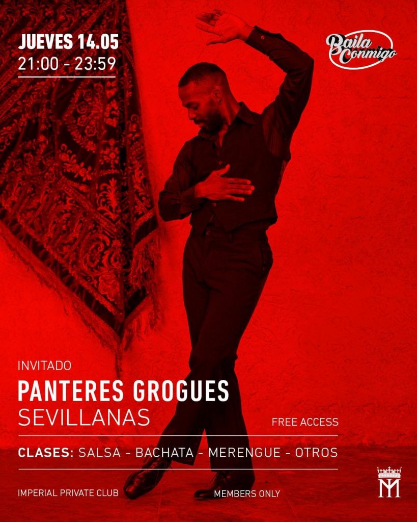 Evento Baila Conmigo el 14 de mayo
