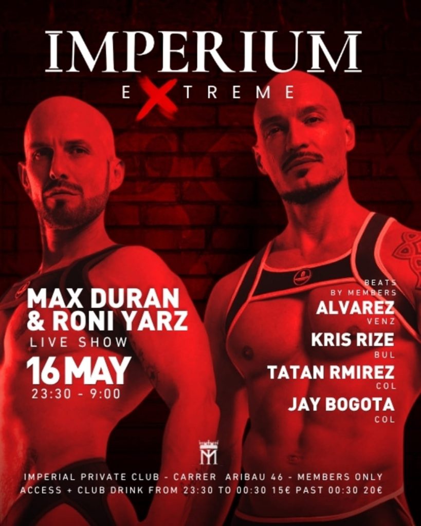 Evento Imperium el 16 de mayo
