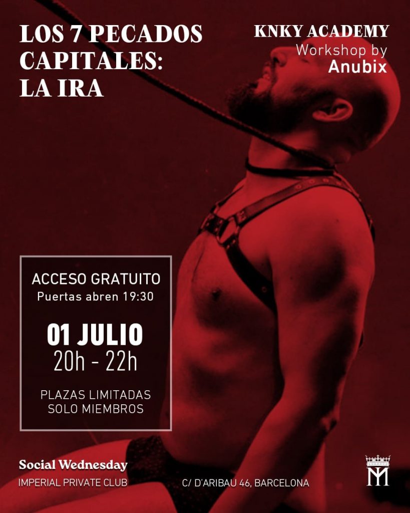 Evento Los 7 pecados capitales el 1 de julio