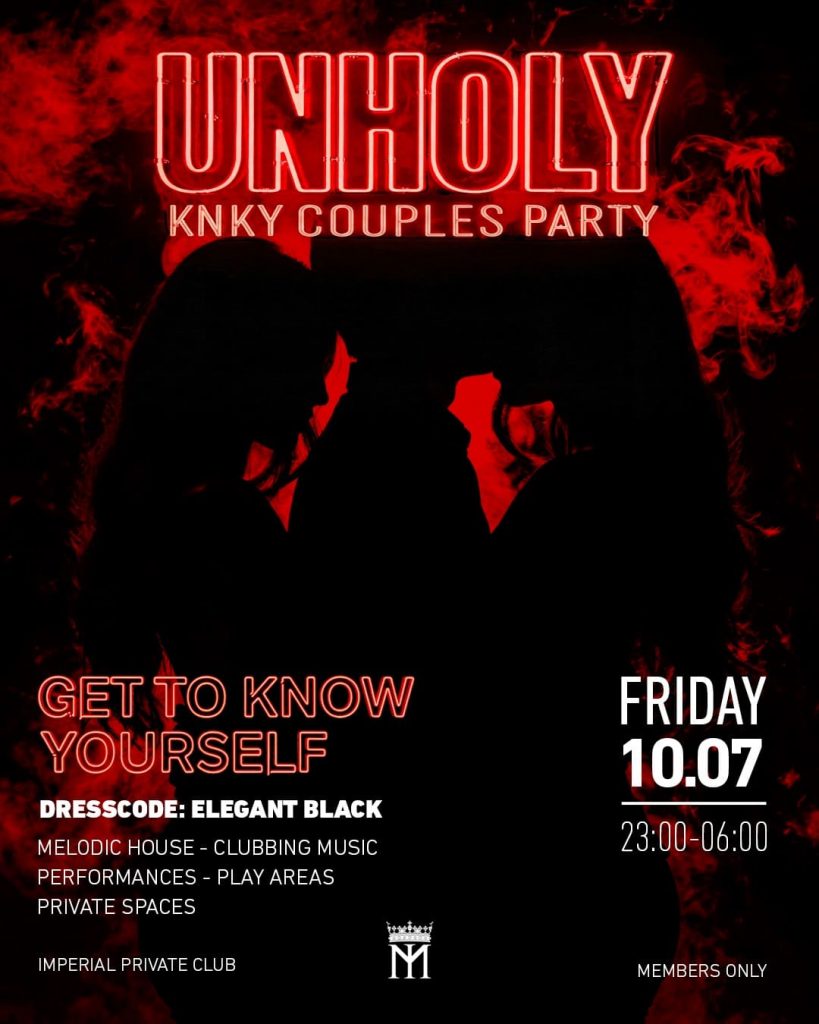 Evento Unholy el 10 de julio