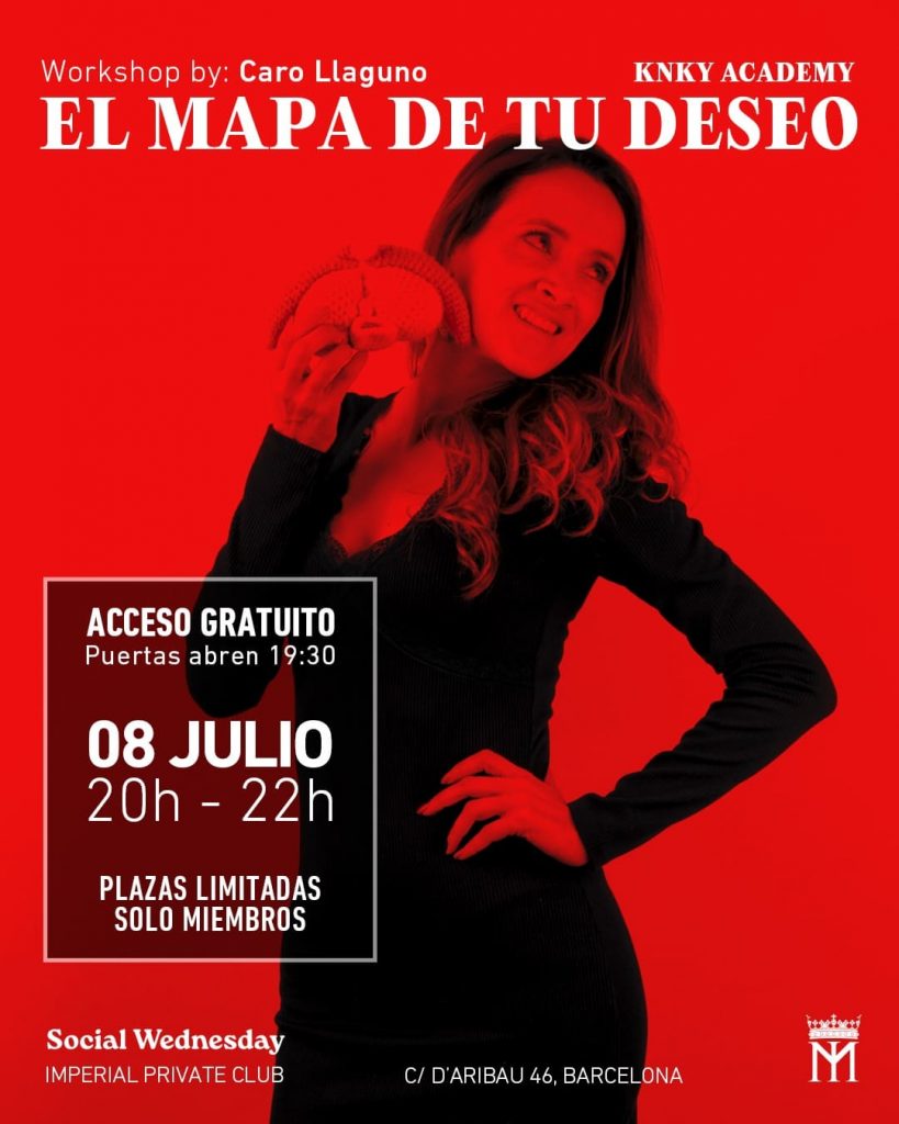 Evento El mapa de tu deseo el 8 de julio