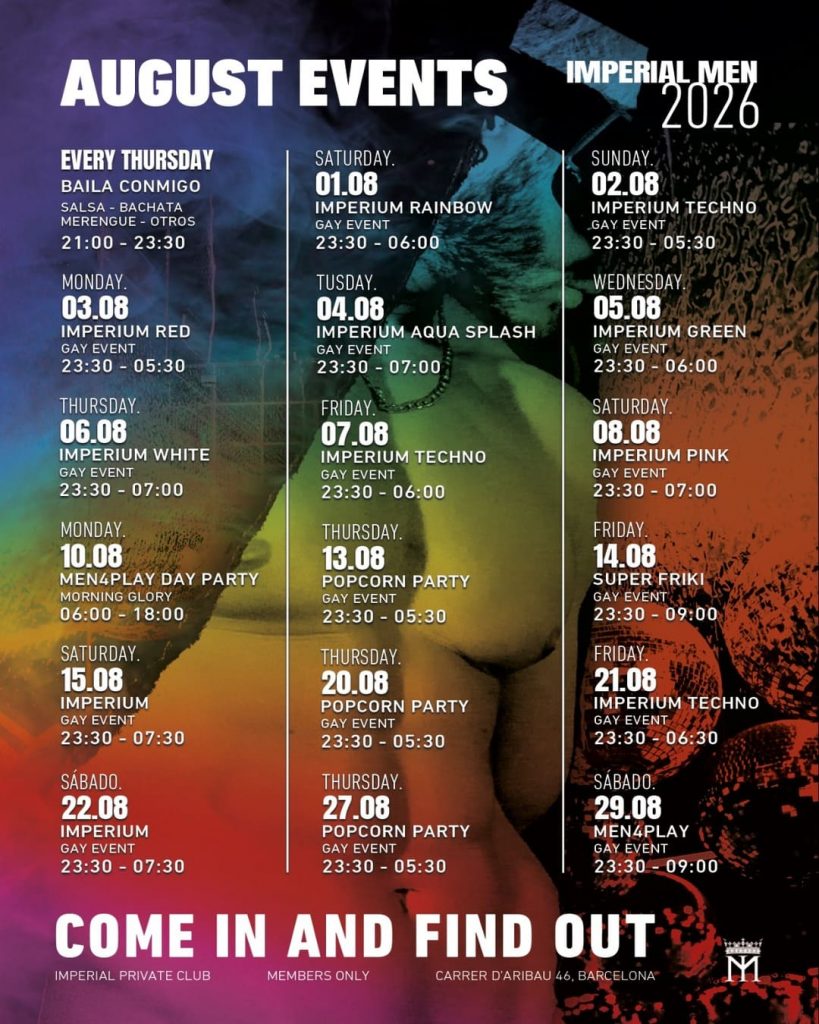 Eventos agosto
