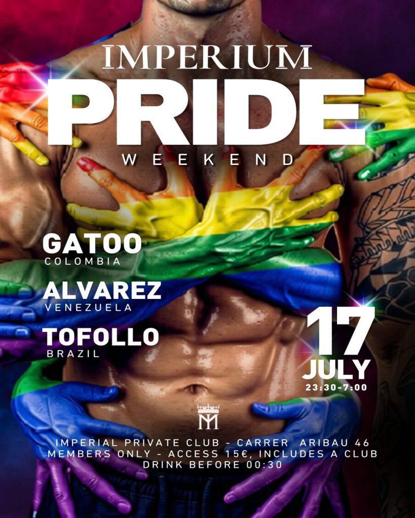 Evento Imperium Pride el 17 de julio
