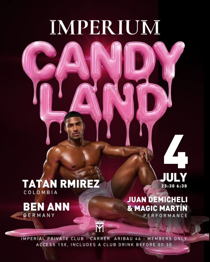 Evento Imperium Candyland el 4 de julio