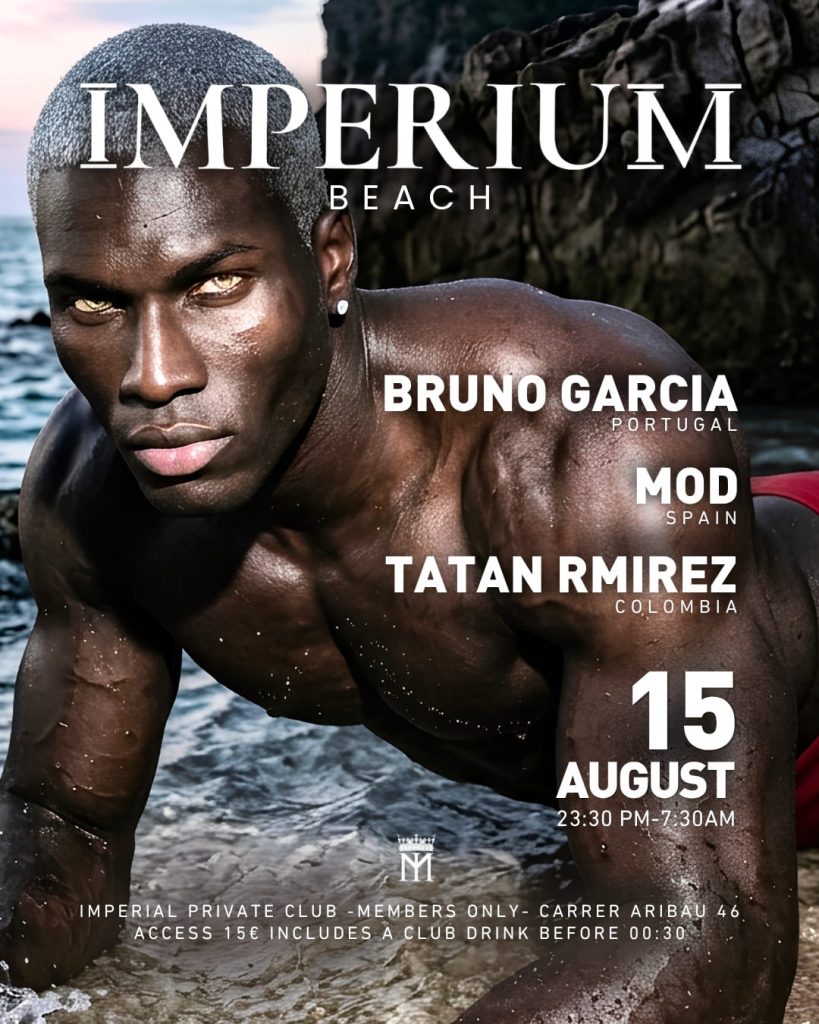 Evento Imperium Beach el 15 de agosto