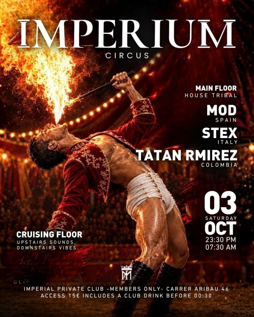 Evento Imperium el 3 de octubre