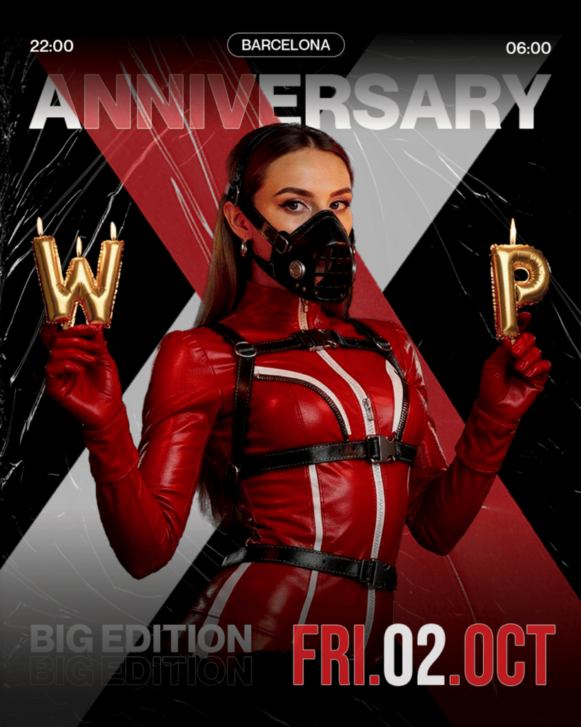 Evento Sex positive el 2 de octubre