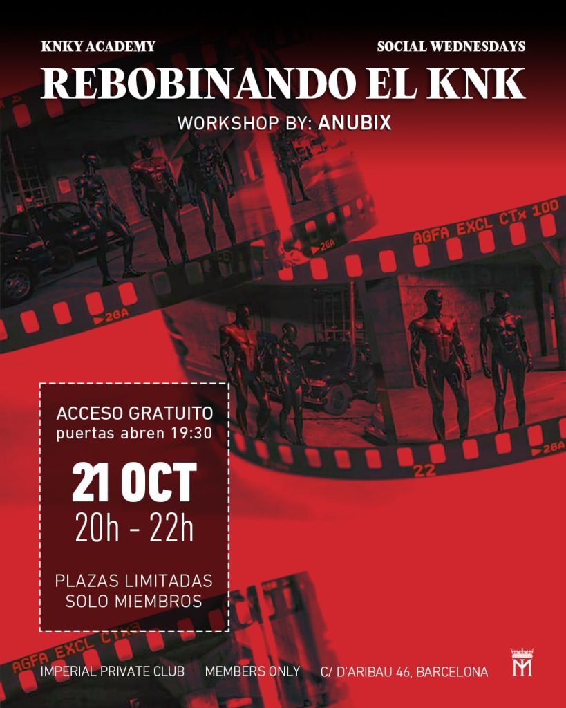 Evento Rebobinando el kink el 21 de octubre