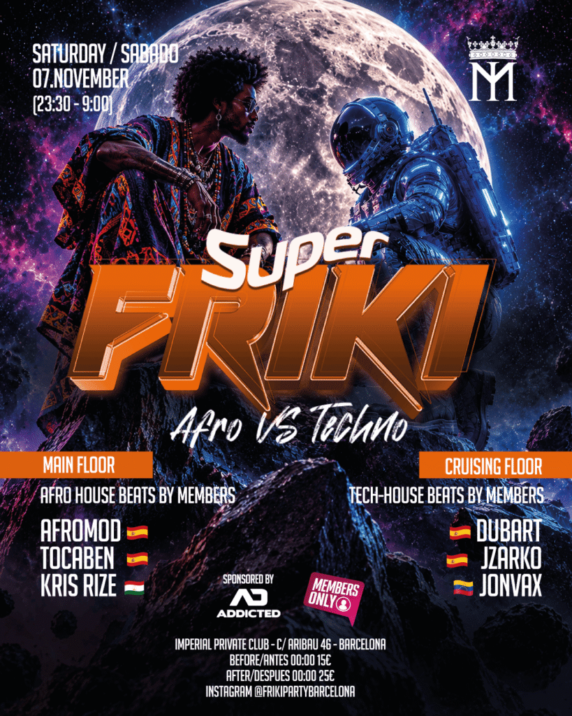 Evento Super Friki el 7 de noviembre