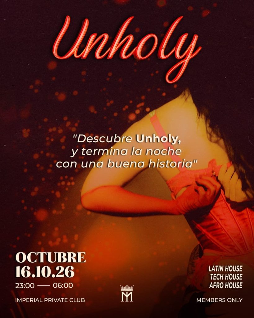 Evento Unholy el 16 de octubre
